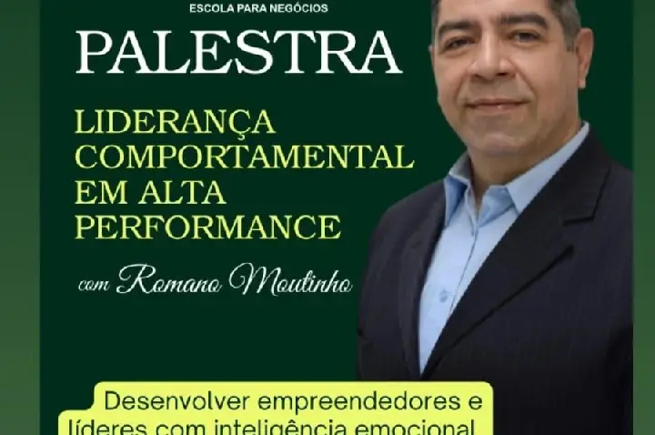 Liderar com propósito: São Domingos recebe palestra gratuita sobre alta performance e inteligência emocional.
