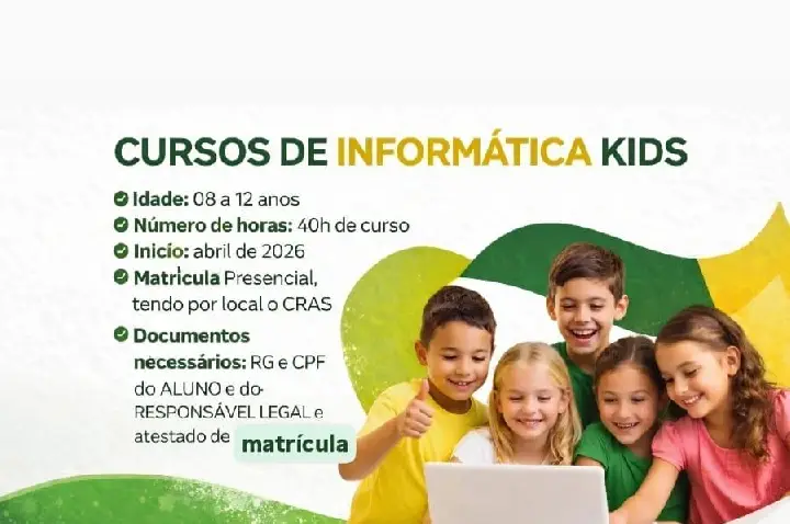 São Domingos conquista grande projeto do FIA e abrirá sala de informática com 25 computadores para crianças e adolescentes