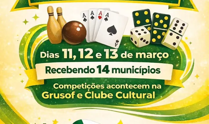 São Domingos será sede dos JASTI e receberá atletas da terceira idade de 14 municípios da região